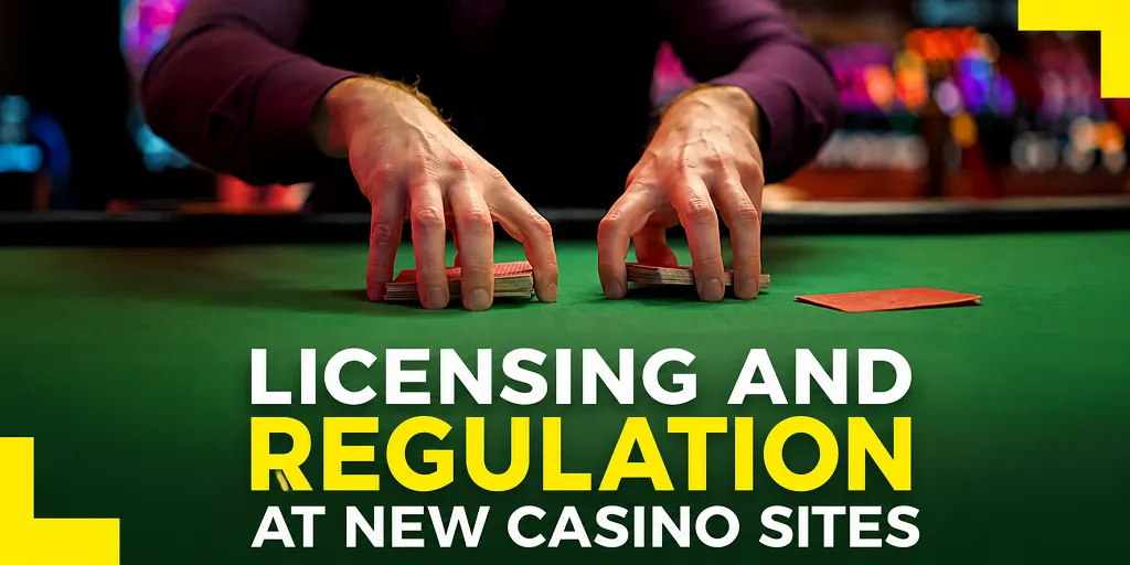 Licensing And Regulation At New Casino Sites 
