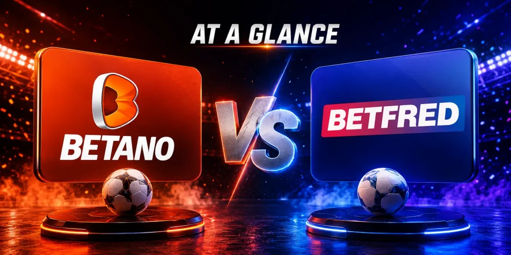 Betano Vs Betfred At A Glance