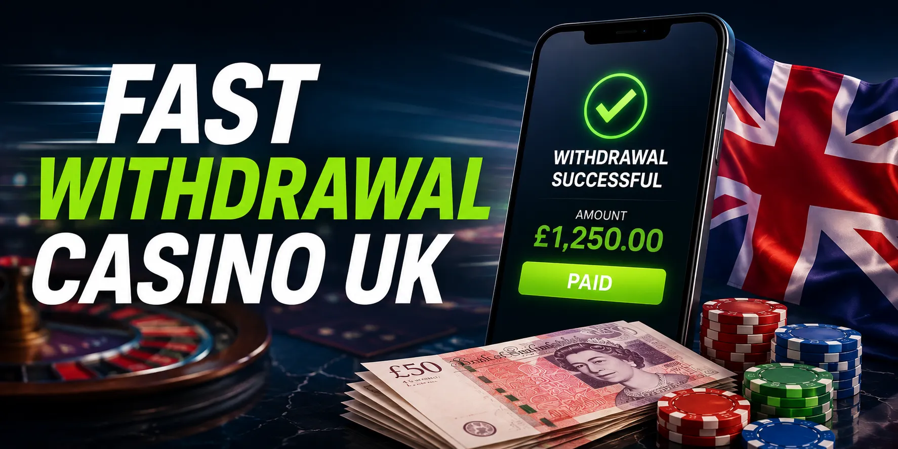 Fast Withdrawal Casino UK Instant Payouts And Cashout Times