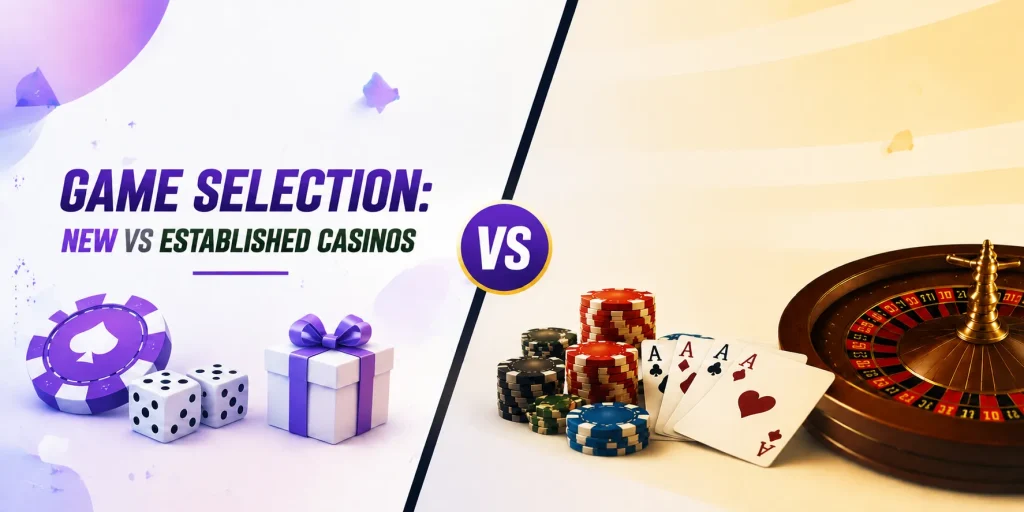Game Selection New Vs Established Casinos