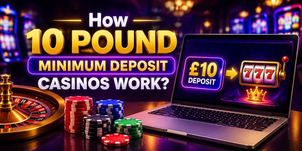 How 10 Pound Minimum Deposit Casinos Work