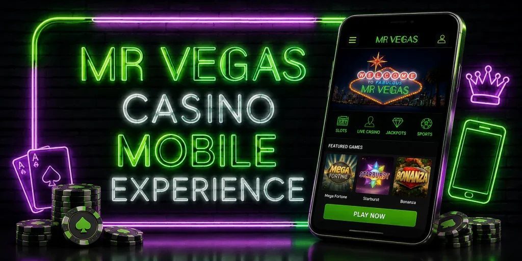 Mr Vegas Casino Mobile Experience