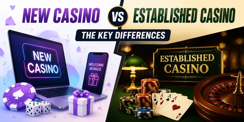 New Casino Vs Established Casino The Key Differences
