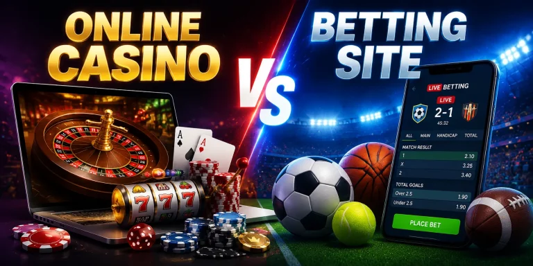 Online Casino Vs Betting Site Differences, Payouts And Value Compared