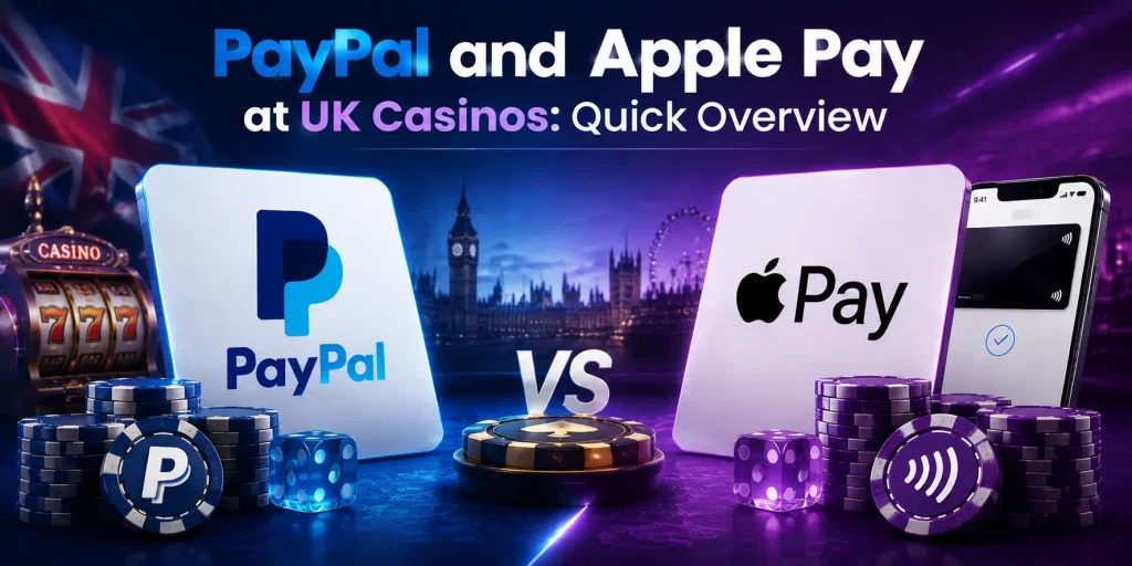 PayPal and Apple Pay at UK Casinos Quick Overview