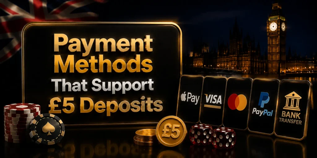 Payment Methods That Support £5 Deposits