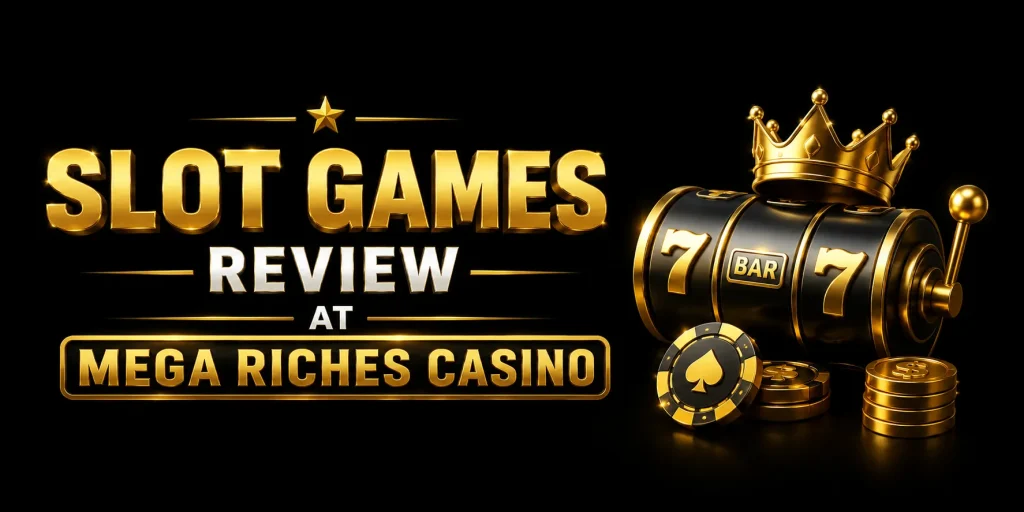 Slot Games Review At Mega Riches Casino