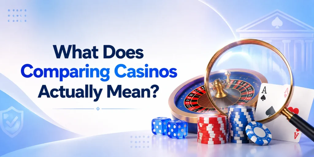 What Does Comparing Casinos Actually Mean