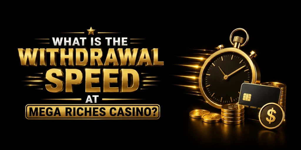 What Is The Withdrawal Speed At Mega Riches Casino