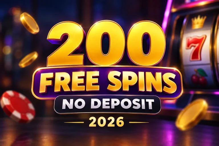 200 Free Spins No Deposit 2026