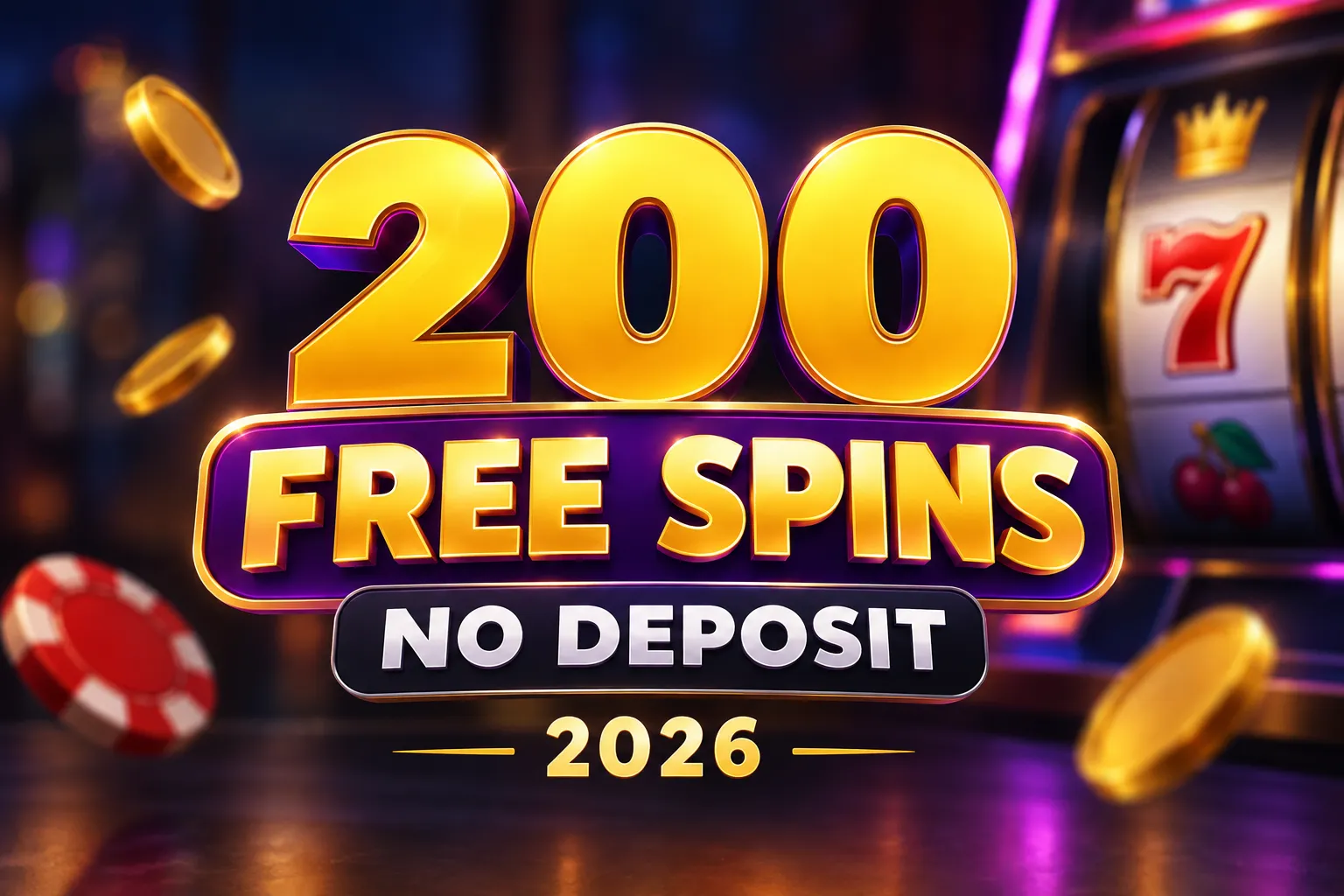 200 Free Spins No Deposit 2026