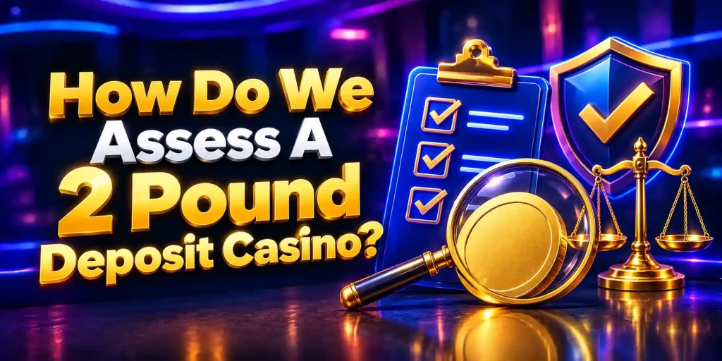 How Do We Assess A 2 Pound Deposit Casino